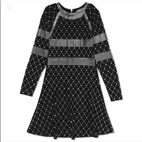 Last one Sz XS🌹Michael Kors studded dress - Picture 3 of 8